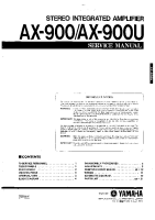 Yamaha AX-900-U-Service-Manual